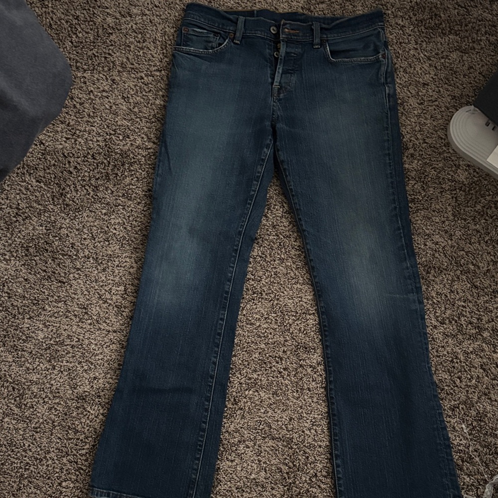 Lucky Brand Dark Blue Straight Leg Jeans